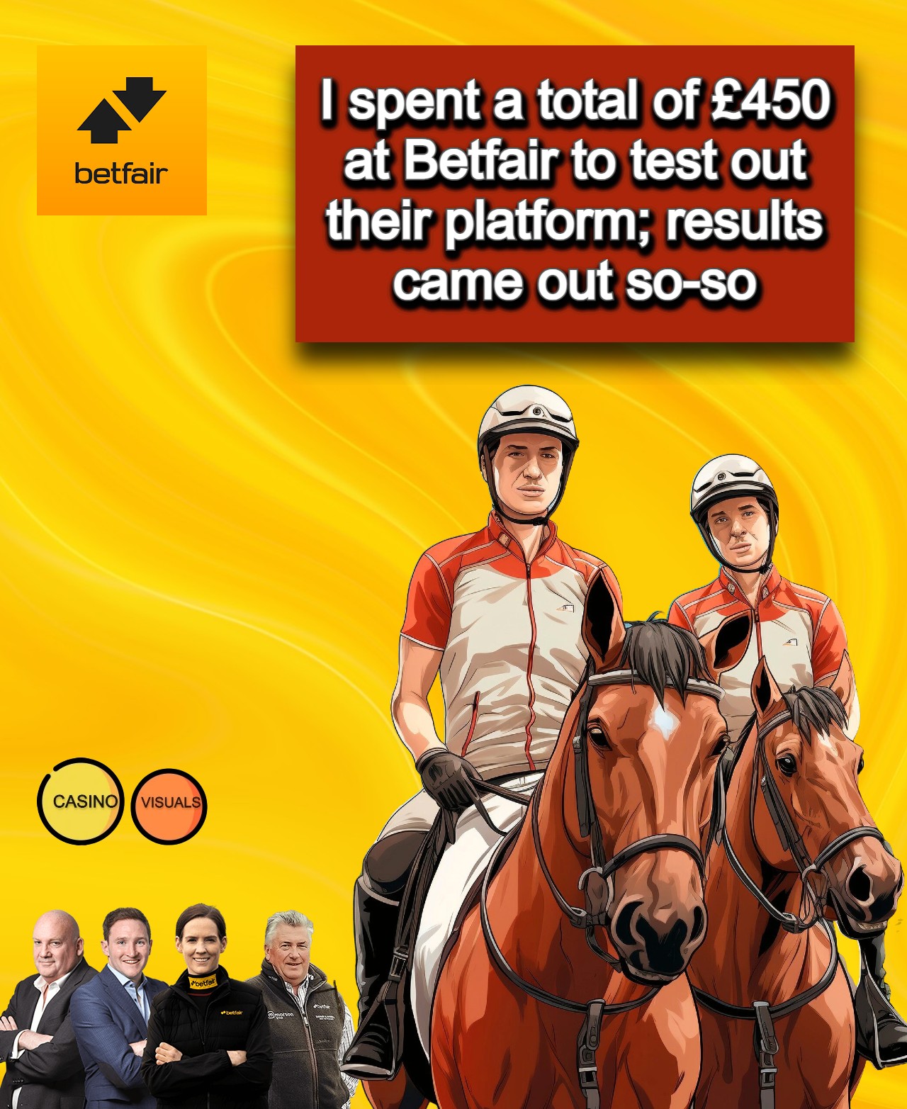 Betfair has over 4 million active players and is licensed in all the jurisdictions it operates in. It has the world's largest betting exchange and part of the publicly traded company called Flutter Entertainment. Image Credit: Casino Visuals