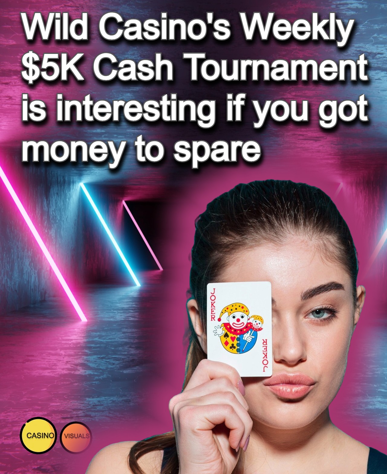 Wild Casino's weekly $5k prize pool does not come with a rollover requirement. Image Credit: Casino Visuals