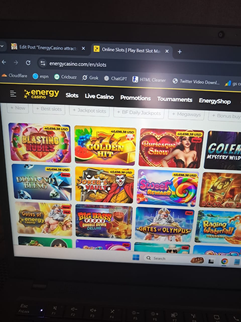 ernergycasino slots