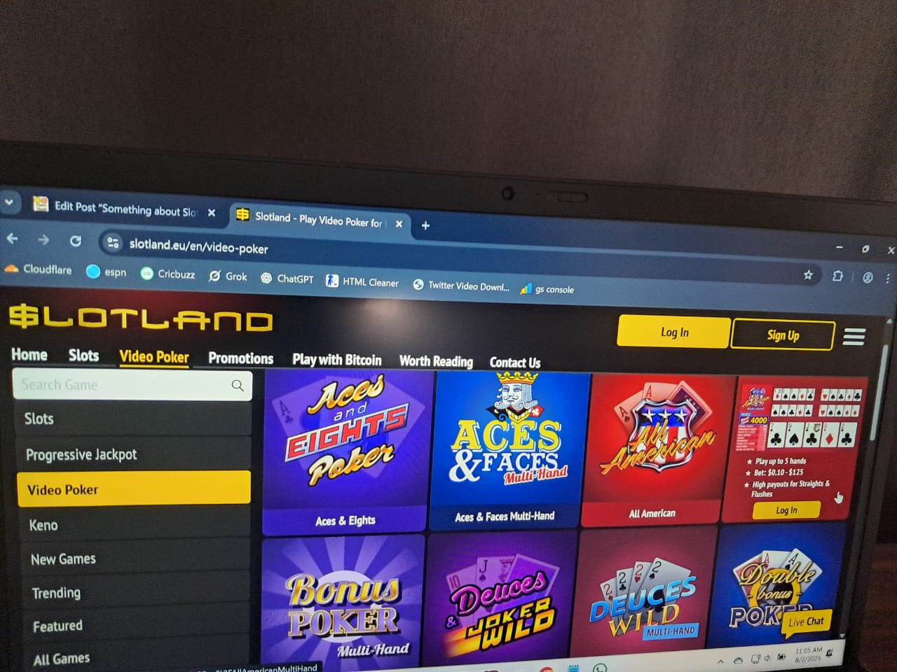 slotland games list
